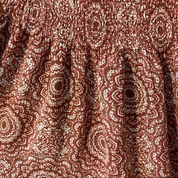 Altar'd State Geometric Off-Shoulder Top Pink. Sz Medium - Picture 5 of 8